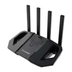 ASUS TUF Gaming BE3600 Dual‑Band WiFi 7 Router, 3600 Mbps, Broadcom Quad‑Core, 2.5 Gb WAN, AiMesh‑Ready, Game Boost & Advanced Security
